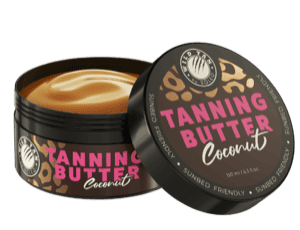 Coconut Tanning Butter (Wild Tan) - Beurre bronzant pour peaux sensibles – sans autobronzant
