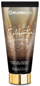 Celebration (Supertan) - Gel de bronzage ultra-absorbant sans autobronzant - DLUO courte ou dépassée